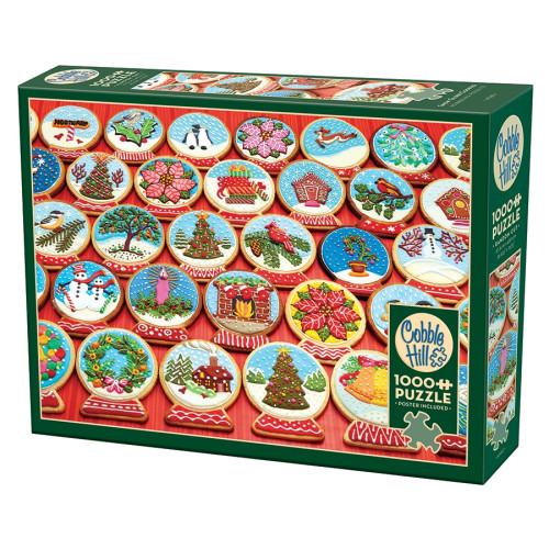 Cobble Hill Snow Globe Cookies, Pussel, 1000 bitar, Cobble Hill