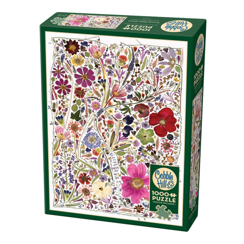 Cobble Hill Flower Press: Spring, Pussel, 1000 bitar, Cobble Hill