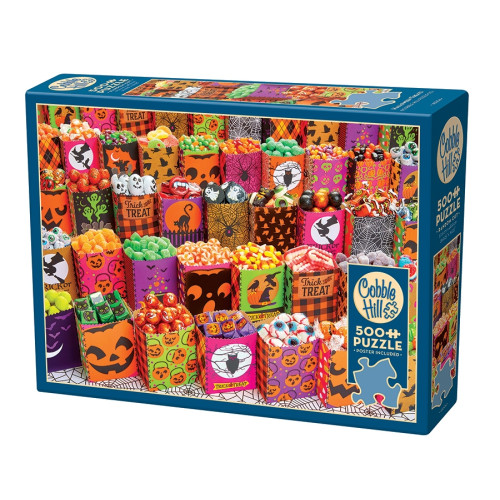Cobble Hill Halloween Treats, Pussel, 500 bitar, Cobble Hill