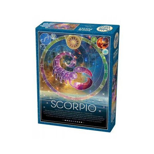 Cobble Hill Scorpio/Skorpionen, Pussel, 500 bitar, Cobble Hill
