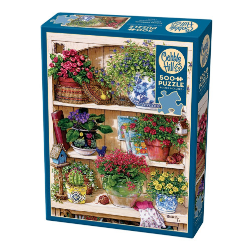 Cobble Hill Flower Cupboard, Pussel, 500 bitar, Cobble Hill