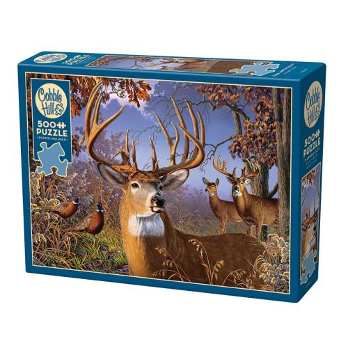 Cobble Hill Deer and Pheasant, Pussel, 500 bitar, Cobble Hill