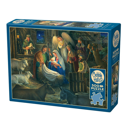 Cobble Hill Away in a Manger, Pussel, 500 bitar, Cobble Hill