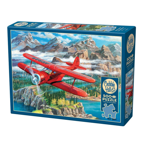 Cobble Hill Beechcraft Staggerwing, Pussel, 500 bitar, Cobble Hill
