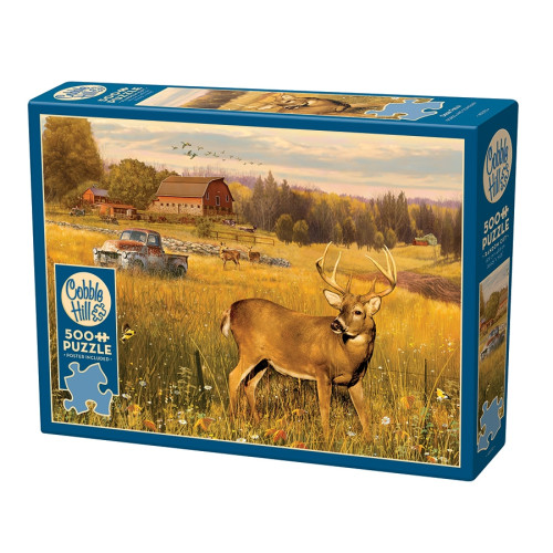 Cobble Hill Deer Field, Pussel, 500 bitar, Cobble Hill