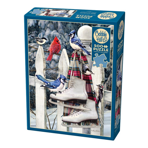 Cobble Hill Birds with Skates, Pussel, 500 bitar, Cobble Hill