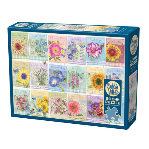 Cobble Hill Seed Packets, Pussel, 500 bitar, Cobble Hill