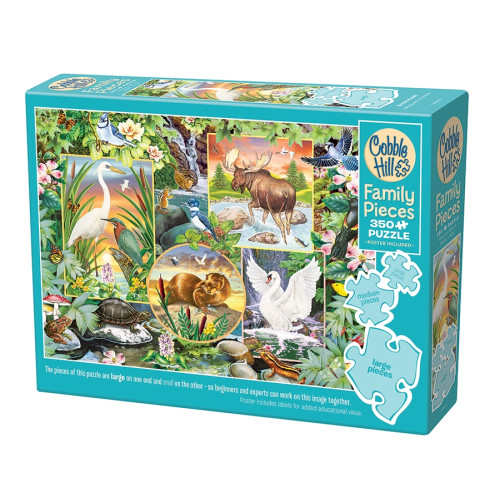 Cobble Hill River Magic, Pussel, 350 bitar, Cobble Hill