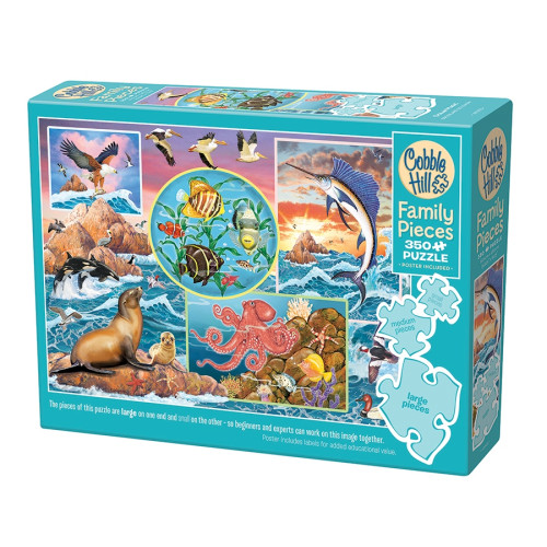 Cobble Hill Ocean Magic, Pussel, 350 bitar, Cobble Hill