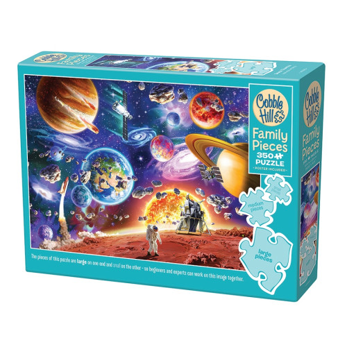 Cobble Hill Space Travels, Pussel, 350 bitar, Cobble Hill