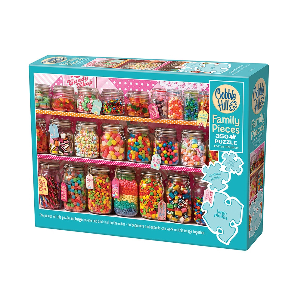 Produktbild för Candy Counter, Pussel, 350 bitar, Cobble Hill