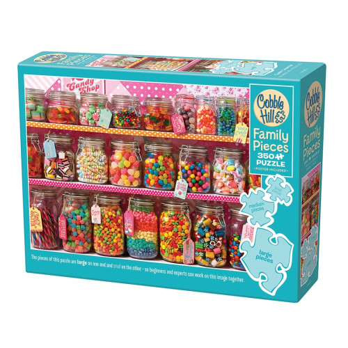 Cobble Hill Candy Counter, Pussel, 350 bitar, Cobble Hill