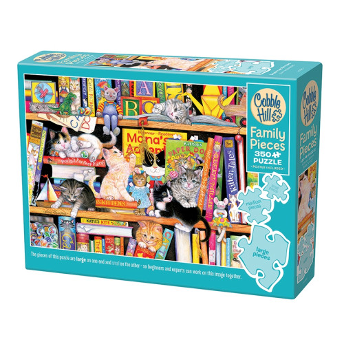 Cobble Hill Storytime Kittens, Pussel, 350 bitar, Cobble Hill