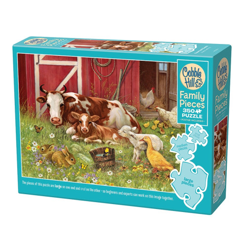 Cobble Hill Barnyard Babies, Pussel, 350 bitar, Cobble Hill