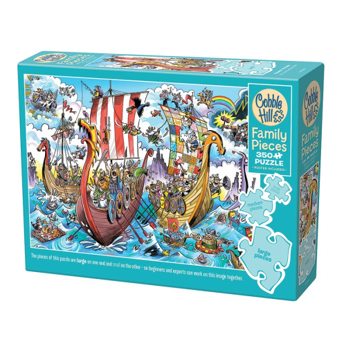 Cobble Hill Viking Voyage, Pussel, 350 bitar, Cobble Hill