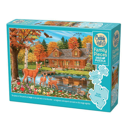 Cobble Hill Cottage Pond, Pussel, 350 bitar, Cobble Hill