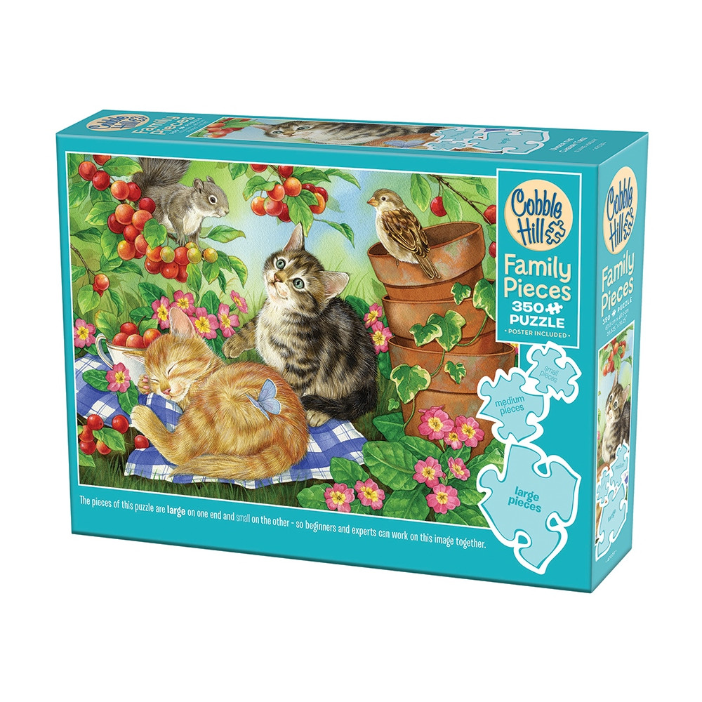Produktbild för Under the Cherry Tree, Pussel, 350 bitar, Cobble Hill