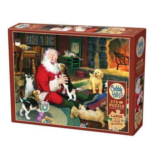 Cobble Hill Santa's Playtime, Pussel, 275 Stora Bitar, Cobble Hill