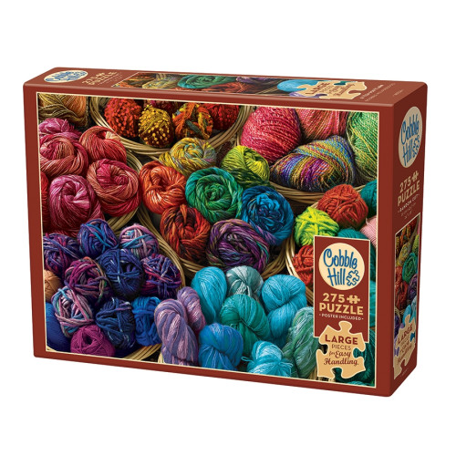 Cobble Hill A Yen for Yarn, Pussel, 275 Stora Bitar, Cobble Hill