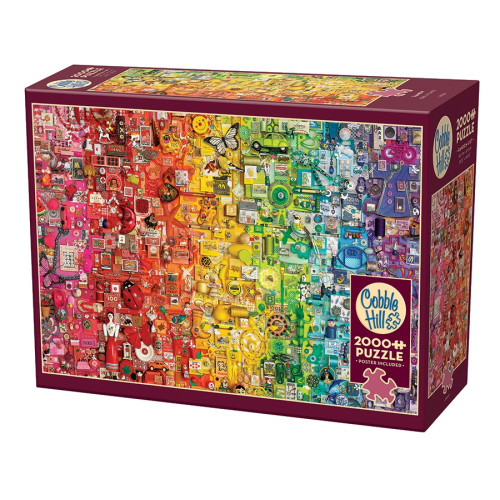Cobble Hill Rainbow, Pussel, 2000 bitar, Cobble Hill