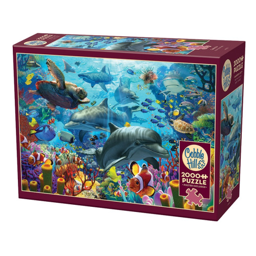 Cobble Hill Coral Sea, Pussel, 2000 bitar, Cobble Hill