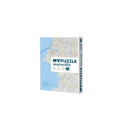 HELVETIQ Marseille citymap 1000 bitar