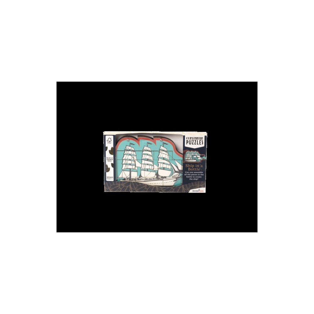 Produktbild för Ship in a Bottle Puzzle Game