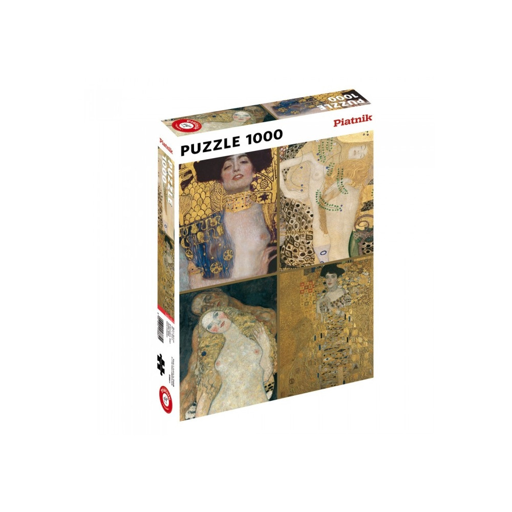 Produktbild för Klimt Collection, Pussel, 1000 bitar, Piatnik
