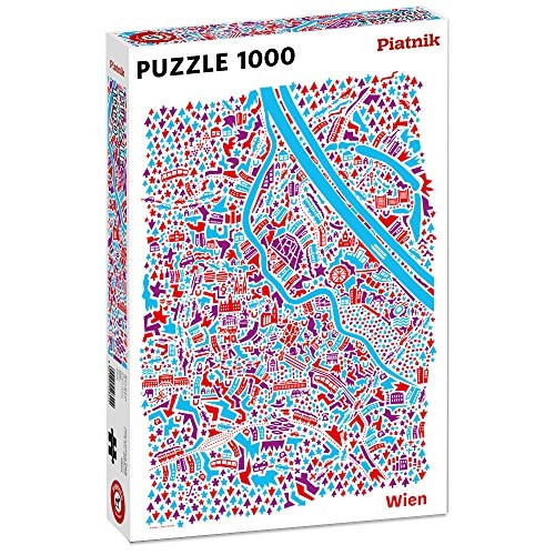 Piatnik Vianina Wien, Pussel, 1000 bitar, Piatnik