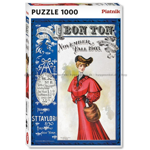 Piatnik Magasinomslag, Pussel, 1000 bitar, Piatnik