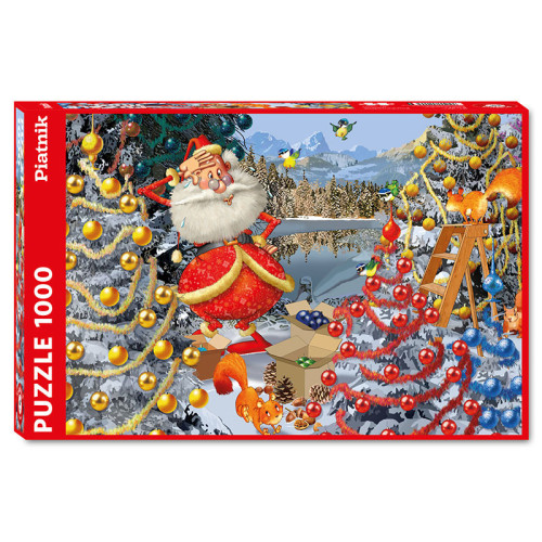 Piatnik Ruyer Christmas Decorations, Pussel, 1000 bitar, Piatnik
