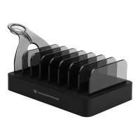 Produktbild för Conceptronic OZUL laddningsstation - 6 x USB, 2 x USB-C - 75 Watt