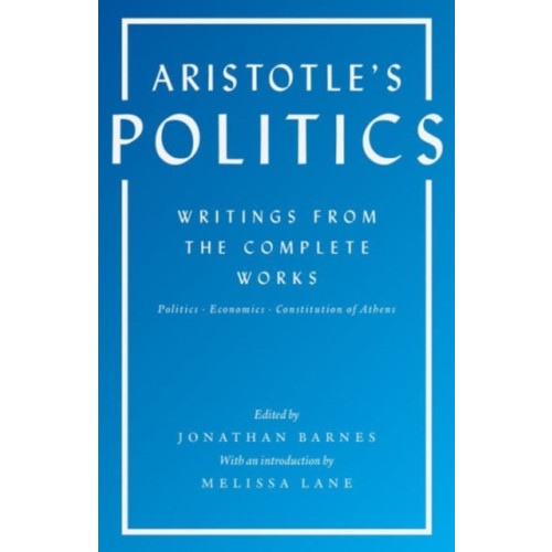 Princeton University Press Aristotle's Politics (häftad, eng)