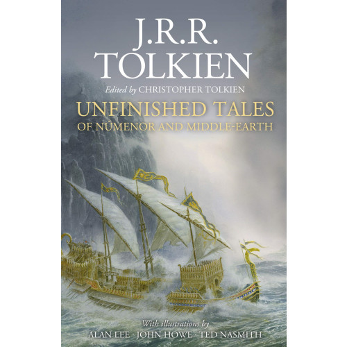 J. R. R. Tolkien Unfinished Tales Illustrated edition (inbunden) (Skadad)