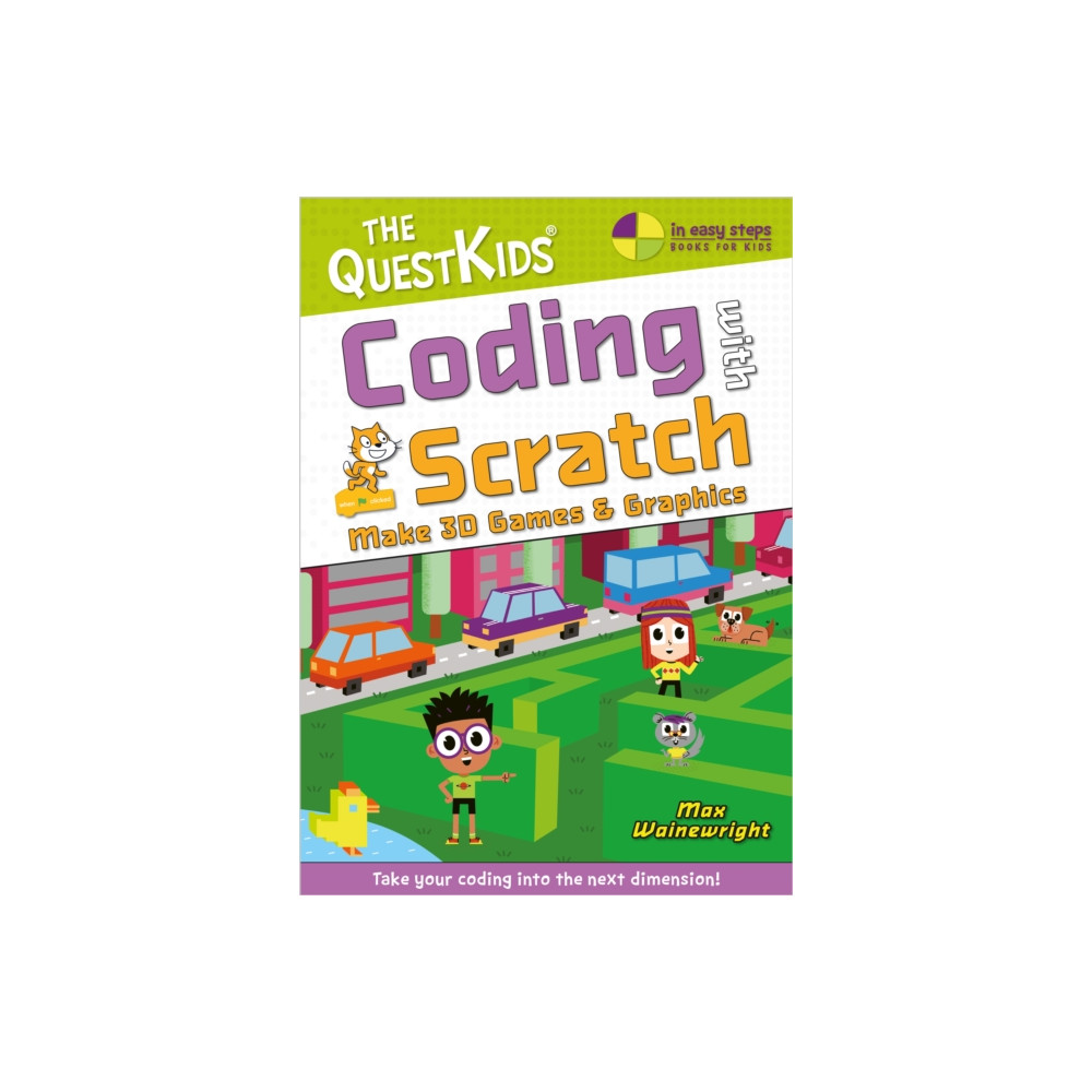 Produktbild för Coding with Scratch - Make 3D Games & Graphics (häftad, eng)