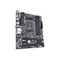 Produktbild för Gigabyte B450M DS3H WIFI - 1.0 - moderkort - micro ATX - Socket AM4 - AMD B450