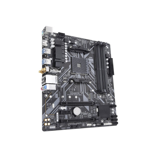 Gigabyte Technology Gigabyte B450M DS3H WIFI - 1.0 - moderkort - micro ATX - Socket AM4 - AMD B450