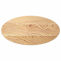 Produktbild för Bordsskiva 80x40x2 cm massiv ek oval