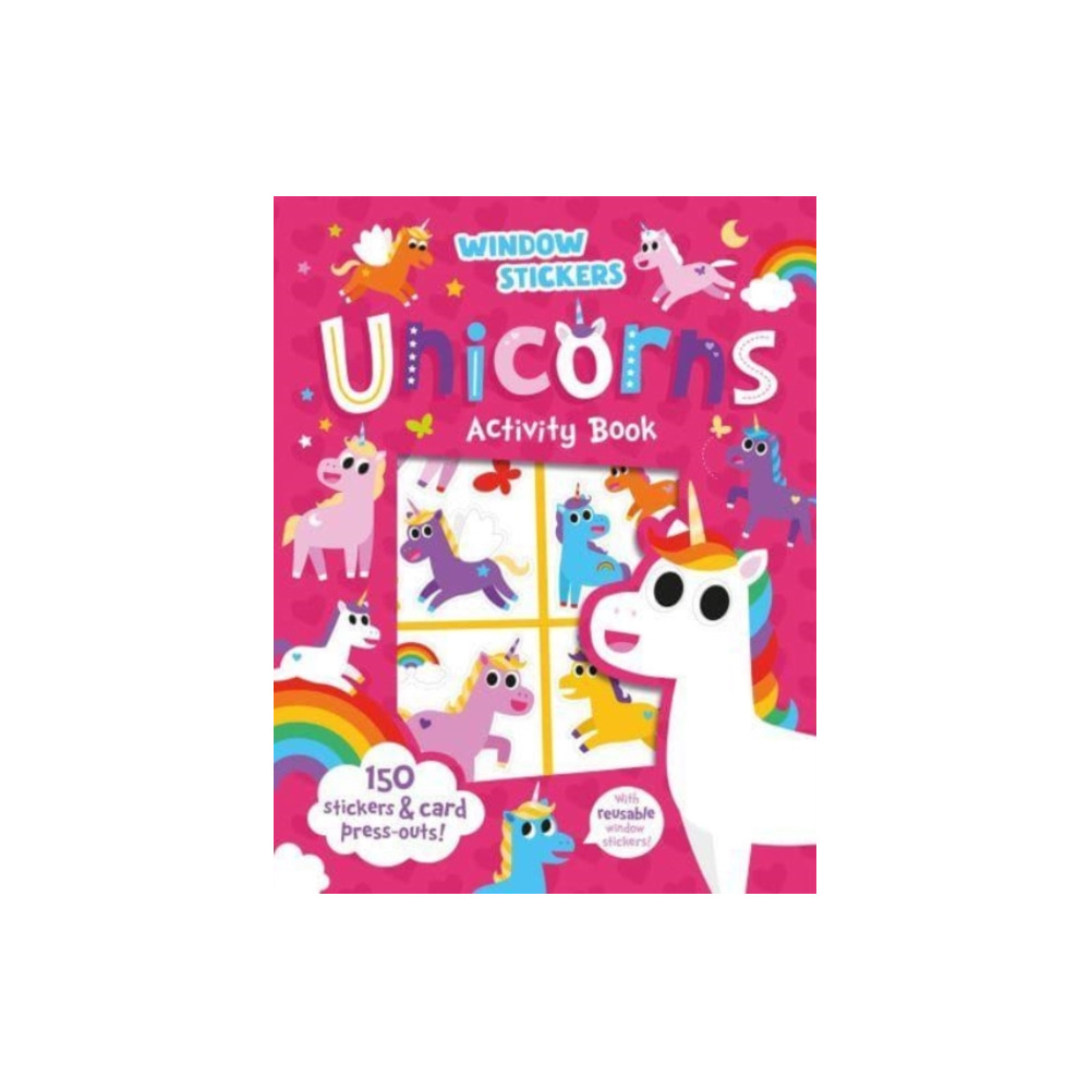Produktbild för Window Sticker Unicorns (häftad, eng)