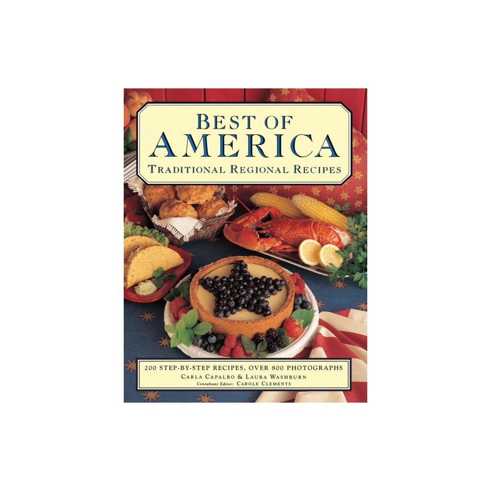 Produktbild för Best of America: Traditional Regional Recipes (häftad, eng)