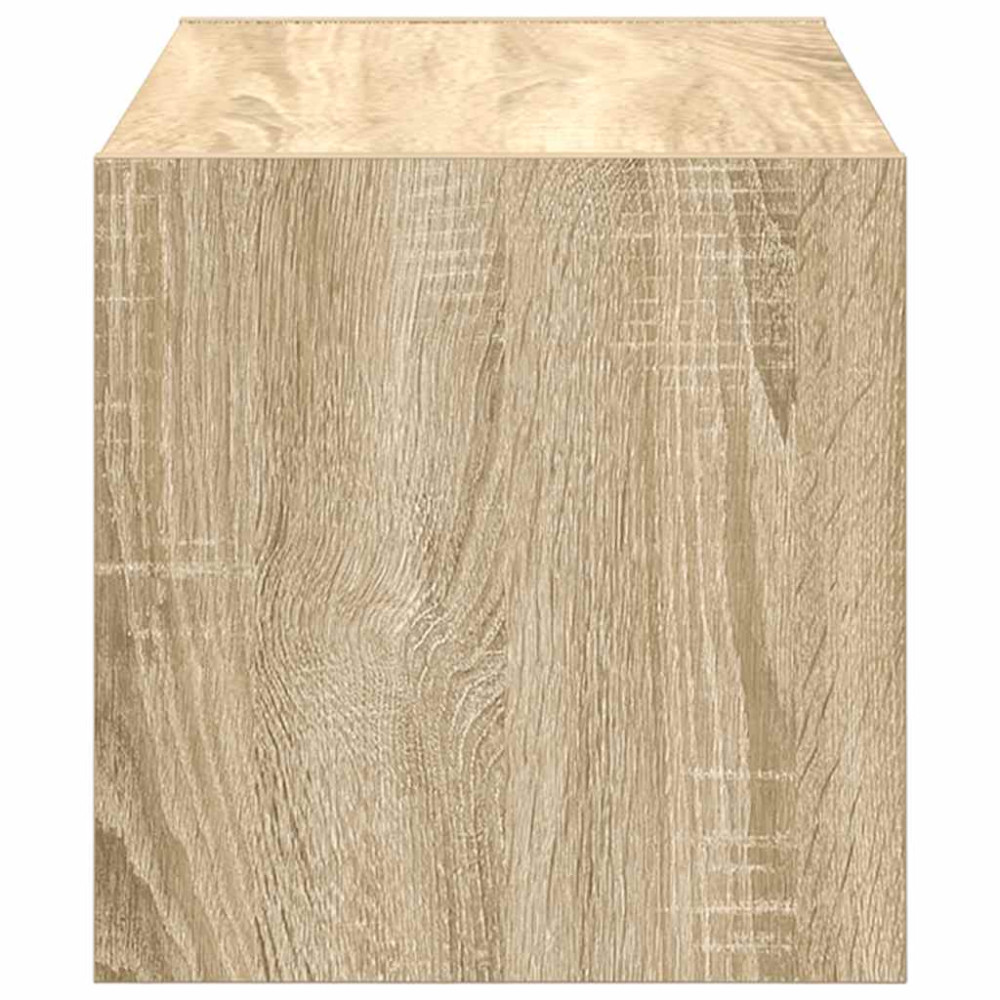 Produktbild för Skohylla stapelbar sonoma-ek 60x30x30,5 cm