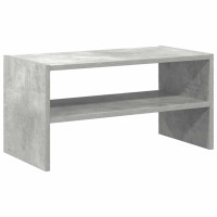 Produktbild för Skohylla stapelbar betonggrå 60x30x30,5 cm