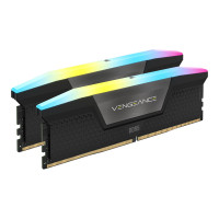 Produktbild för CORSAIR Vengeance RGB - DDR5 - sats - 32 GB: 2 x 16 GB - DIMM 288-pin - 6000 MHz / PC5-48000