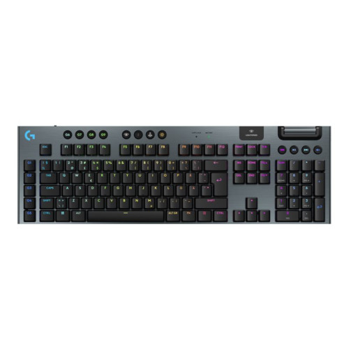 Logitech Logitech G G915 X - tangentbord - gaming, LIGHTSPEED full size - svart Inmatningsenhet