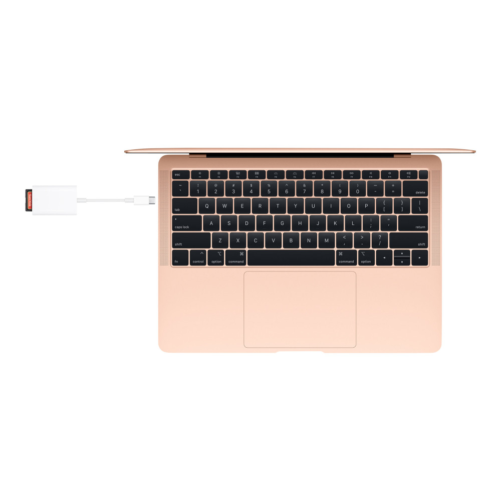 Produktbild för Apple USB-C to SD Card Reader - kortläsare - USB-C