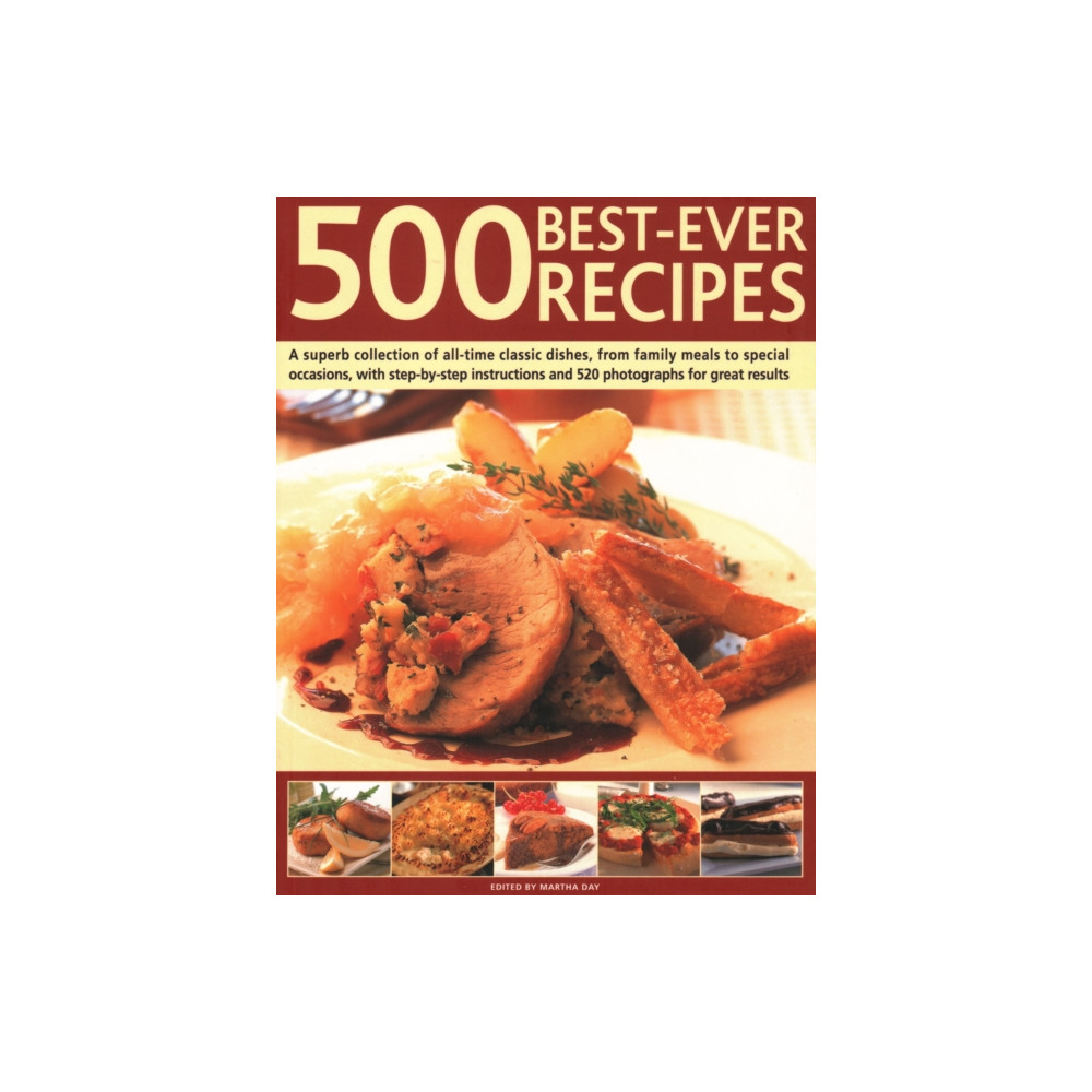 Produktbild för 500 Best-Ever Recipes (häftad, eng)