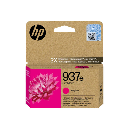 Hewlett-Packard HP 937e EvoMore - magenta - original - bläckpatron