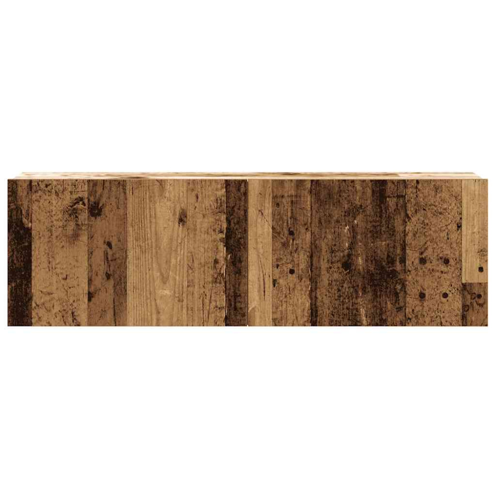Produktbild för Väggmonterade TV-skåp 3 st 100x30x30 cm konstruerat trä