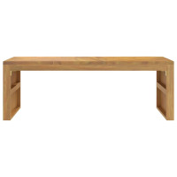 Produktbild för Soffbord 110x35x38 cm massiv teak