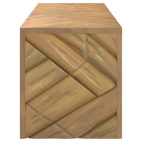 Produktbild för Soffbord 110x35x38 cm massiv teak